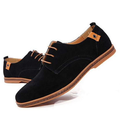 Men's Elegant Suede Shoes with Comfortable Fit