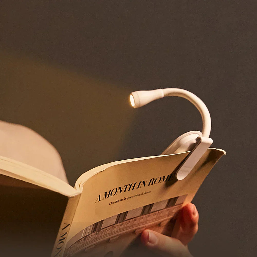 Book Light Clip – Dimmable LED with 360° Rotating Design 2