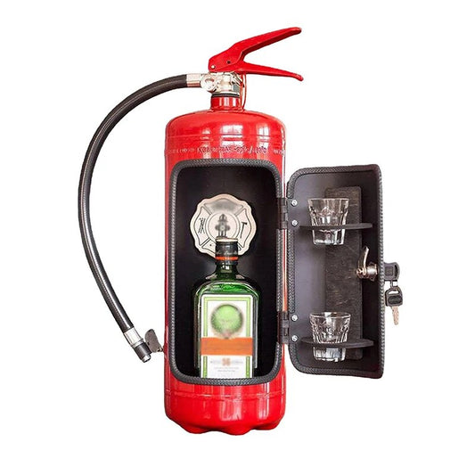 Bottle Holder – Fire Extinguisher Design for Indoor Display 0