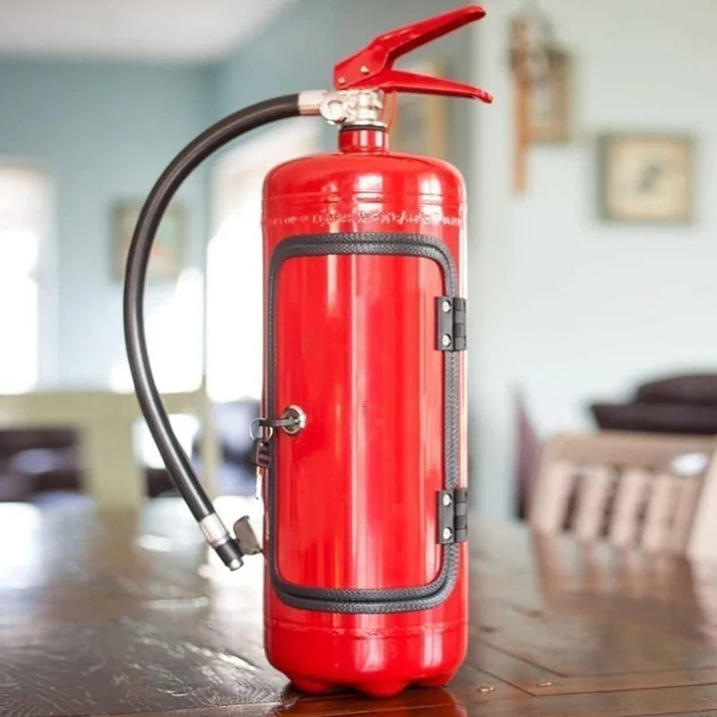 Bottle Holder – Fire Extinguisher Design for Indoor Display 3