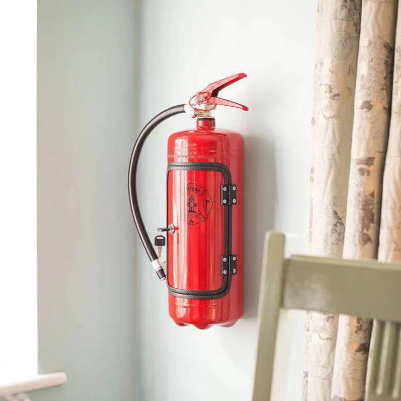 Bottle Holder – Fire Extinguisher Design for Indoor Display 4