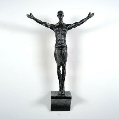 Climbing Wall Statue – 3D Wall Decoration for Indoor Display 1