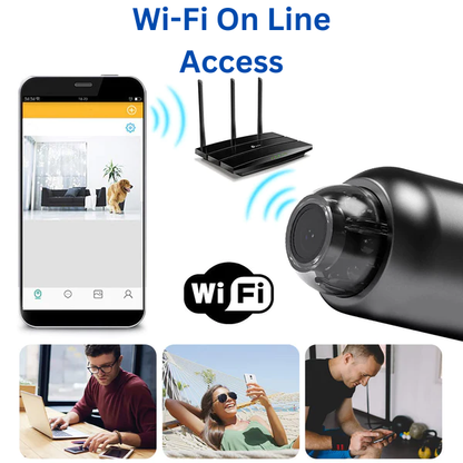 Compact Surveillance Camera – HD 1080p with WiFi and Night Vision 4