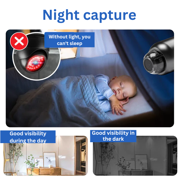 Compact Surveillance Camera – HD 1080p with WiFi and Night Vision 5