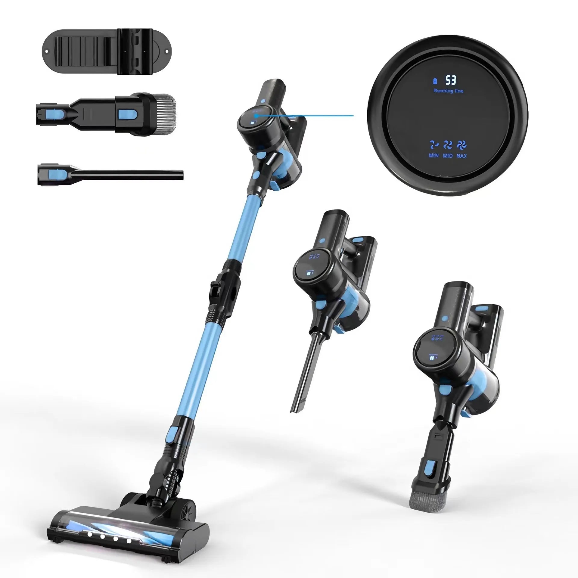 Cordless Stick Vacuum Cleaner – 6-in-1 Versatile Cleaning Tool 9