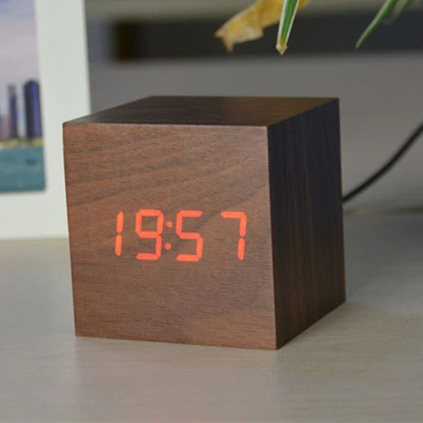 Digital Desk Clock with Clear Display for Home or Office 0
