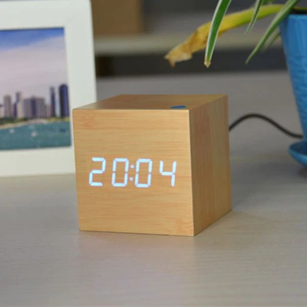 Digital Desk Clock with Clear Display for Home or Office 4
