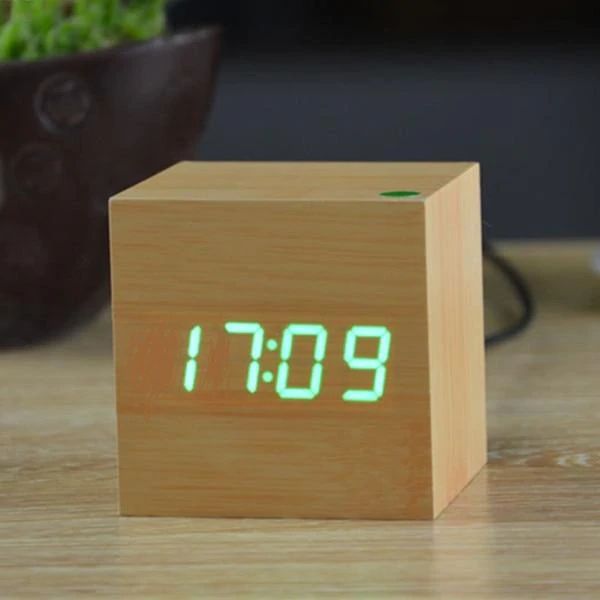 Digital Desk Clock with Clear Display for Home or Office 8