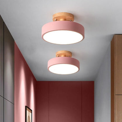 Dimmable Round Flush Mount Ceiling Light Fixture 2