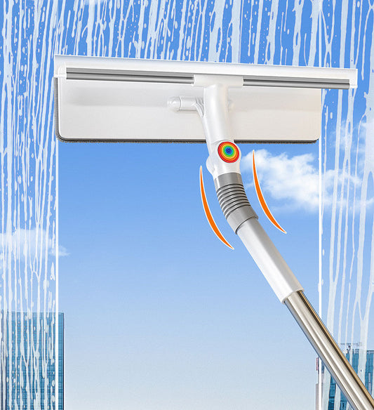 Double-Sided Window Wiper – Flexible Tool for Indoor and Outdoor Glass Cleaning 0