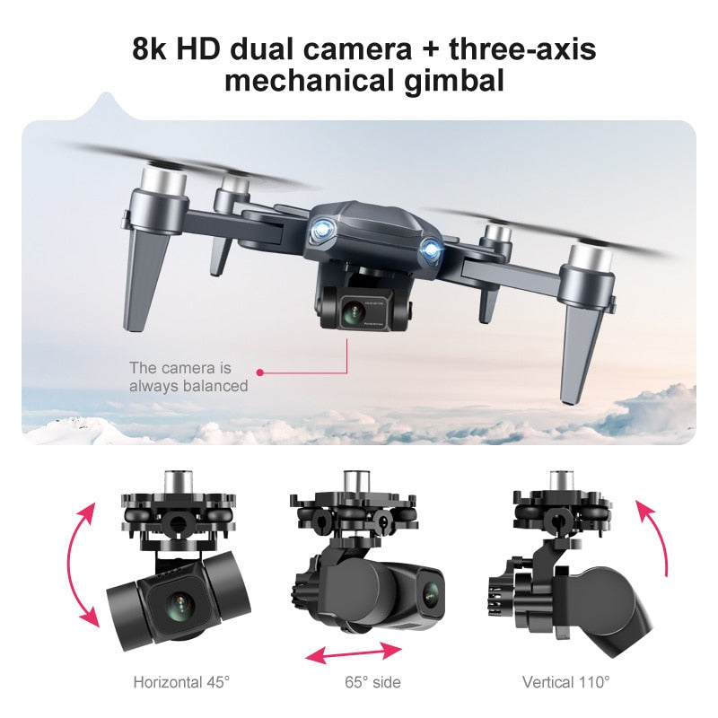 Drone with Camera – 8K HD Dual Camera Quadcopter with GPS 2