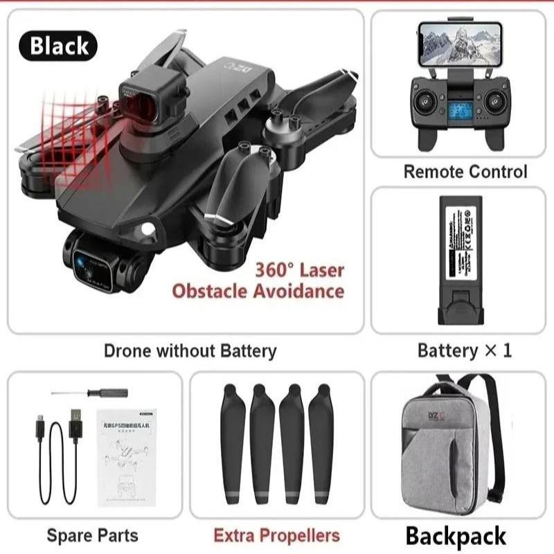 Drone with Camera – 8K HD Dual Camera Quadcopter with GPS 4