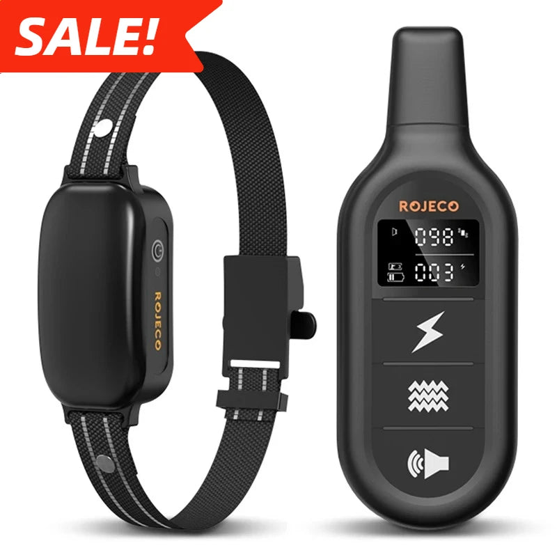 Electric Dog Training Collar – Remote Control with Beep, Vibration, and Static Modes 2