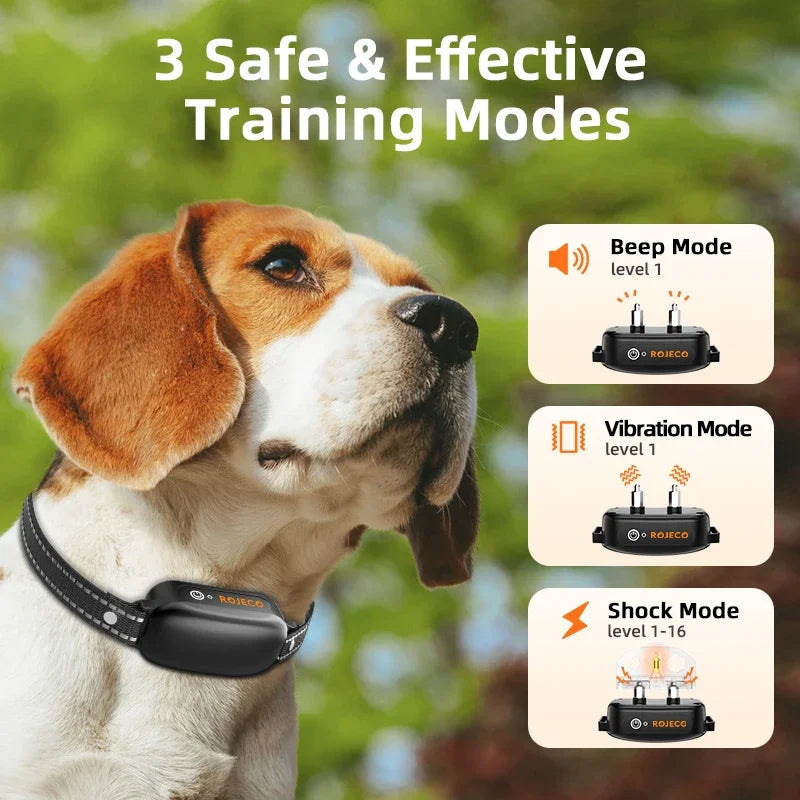 Electric Dog Training Collar – Remote Control with Beep, Vibration, and Static Modes 5