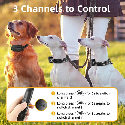 Electric Dog Training Collar – Remote Control with Beep, Vibration, and Static Modes 6