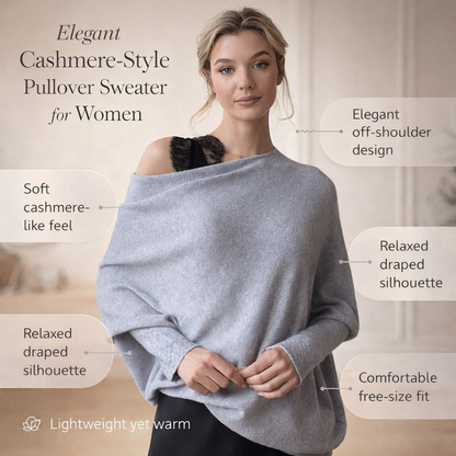 Women's Sweater Pullover Loose Fit Solid Top