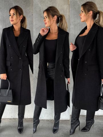 Camilla - Ingrid Long Coat Elegant Modern Style - Ideal for Autumn