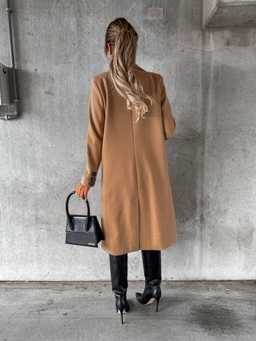 Camilla - Ingrid Long Coat Elegant Modern Style - Ideal for Autumn