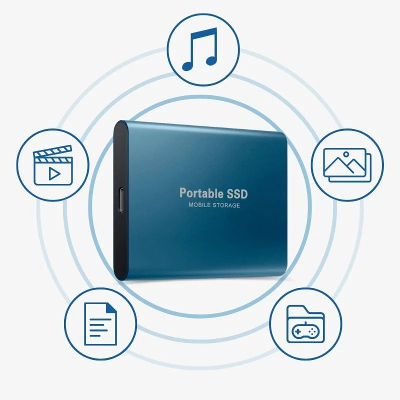 External SSD Drive – Compact Portable Storage with Fast Data Transfer 3