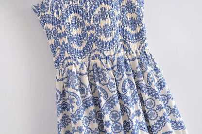 blue, white