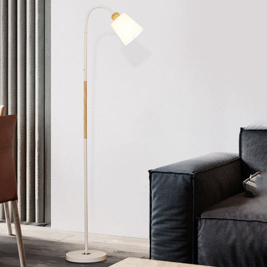 Floor Lamp – Adjustable Shade for Indoor Living Room Use 0