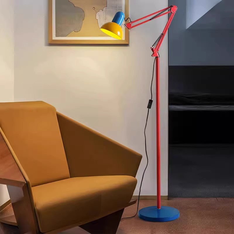 Floor Lamp – Compact Design with Semi-Circular Shade 1