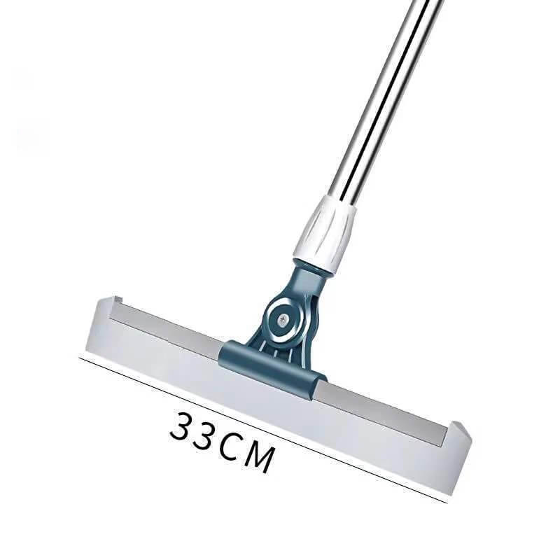 Floor Squeegee – Flexible Cleaning Tool with Rotating Head 0