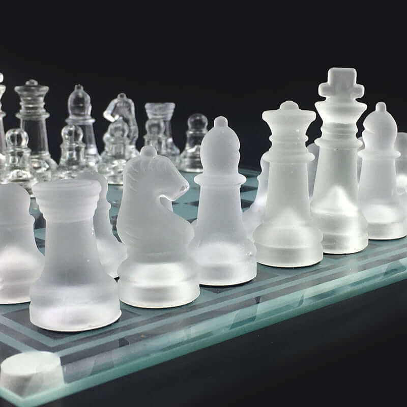 Glass Chess Set – Modern Design 2