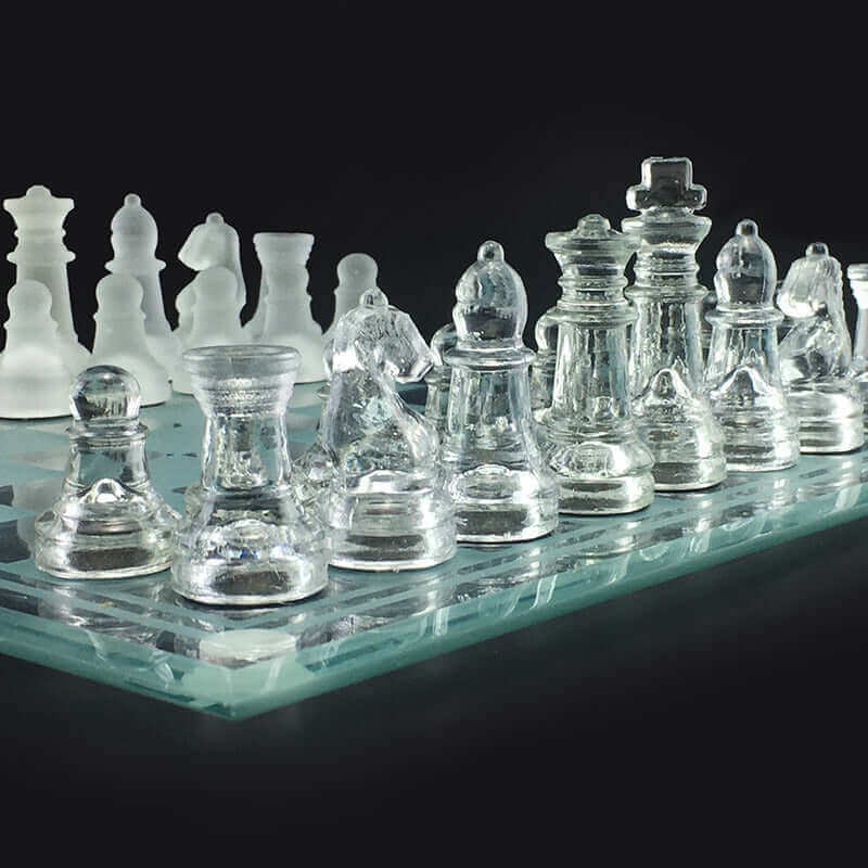 Glass Chess Set – Modern Design 3