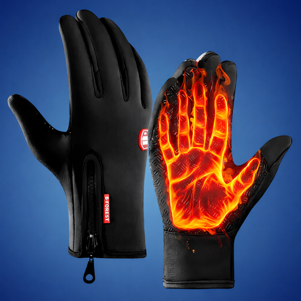 Thermal Heated Gloves Touchscreen Waterproof Winter Warm Grip