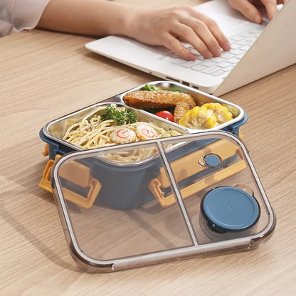Insulated Food Storage Container with Leak-Proof Lid 3