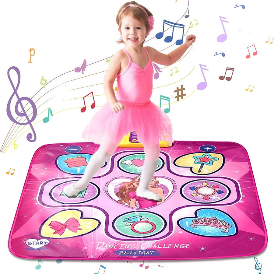 Interactive Dance Mat – Light-Up Music Challenge for Kids 0