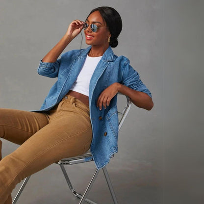 Women's Stylish Blazer with Pockets | Perfect for Casual Days