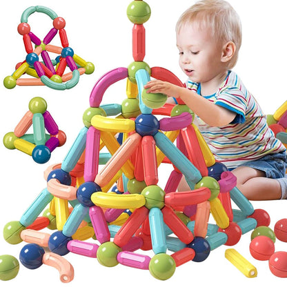 Magnetic Building Blocks – Engaging Play Set for Creative Kids 0