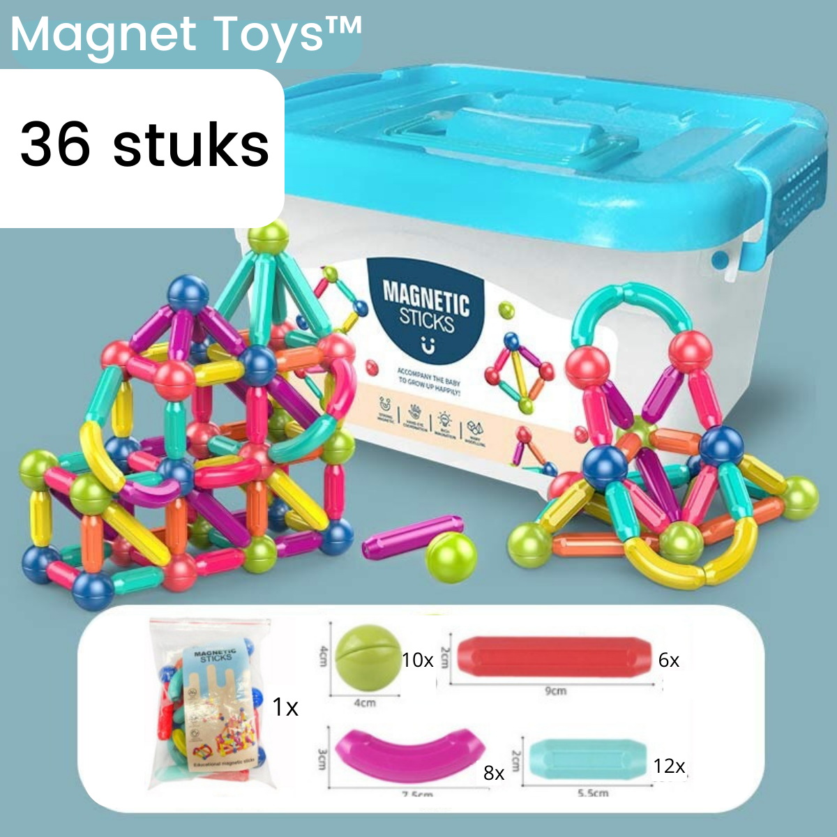 Magnetic Building Blocks – Engaging Play Set for Creative Kids 8
