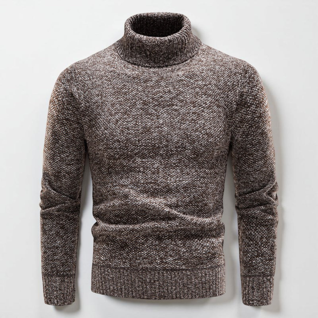 Men's Classic Wool Turtleneck Sweater, Timeless and Elegant | Ideal for Autumn/Winter