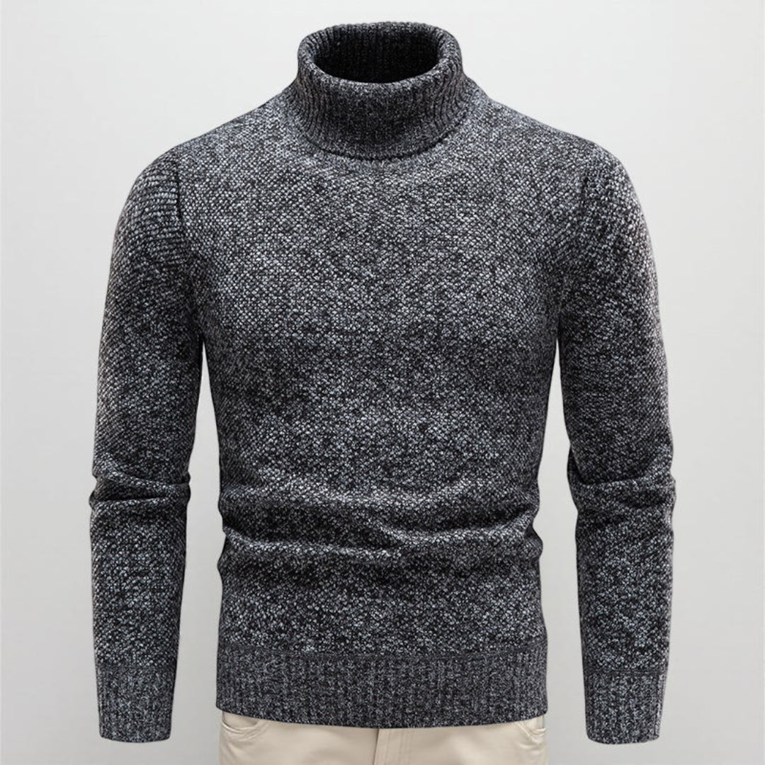 Men's Classic Wool Turtleneck Sweater, Timeless and Elegant | Ideal for Autumn/Winter