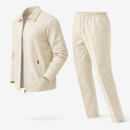 Men’s Zip Jacket Tracksuit Pants Set