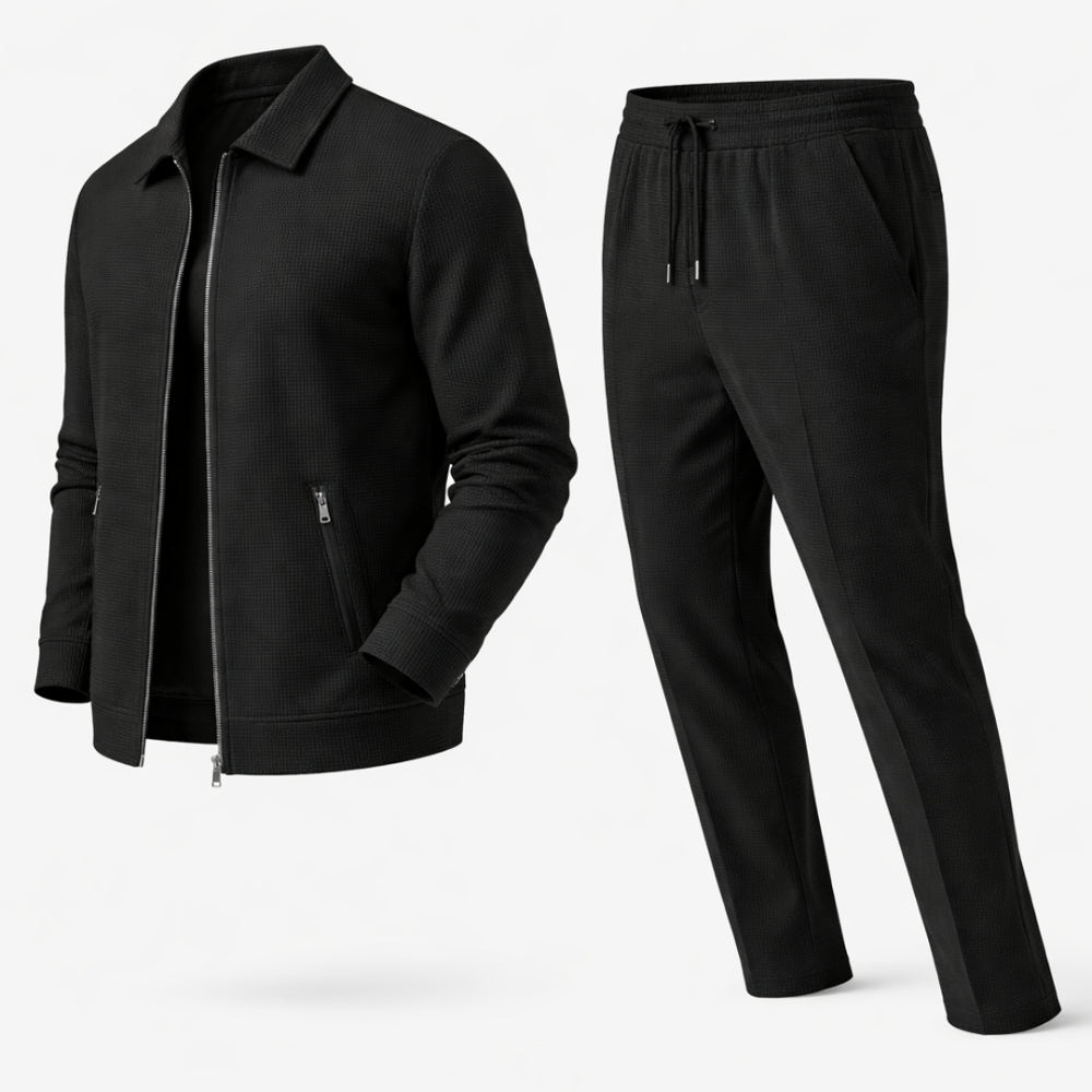 Men’s Zip Jacket Tracksuit Pants Set