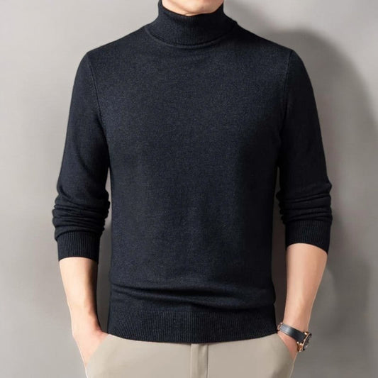 Men's Cashmere Turtleneck Soft Sweater 1
