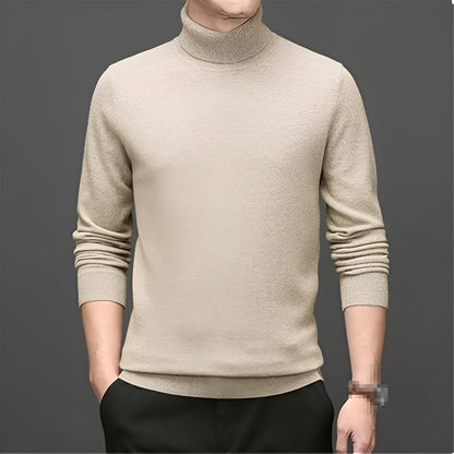 Men's Cashmere Turtleneck Sweater Classic Style 3