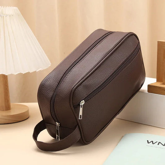 Men’s Compact Travel Toiletry Bag with Multiple Compartments 0