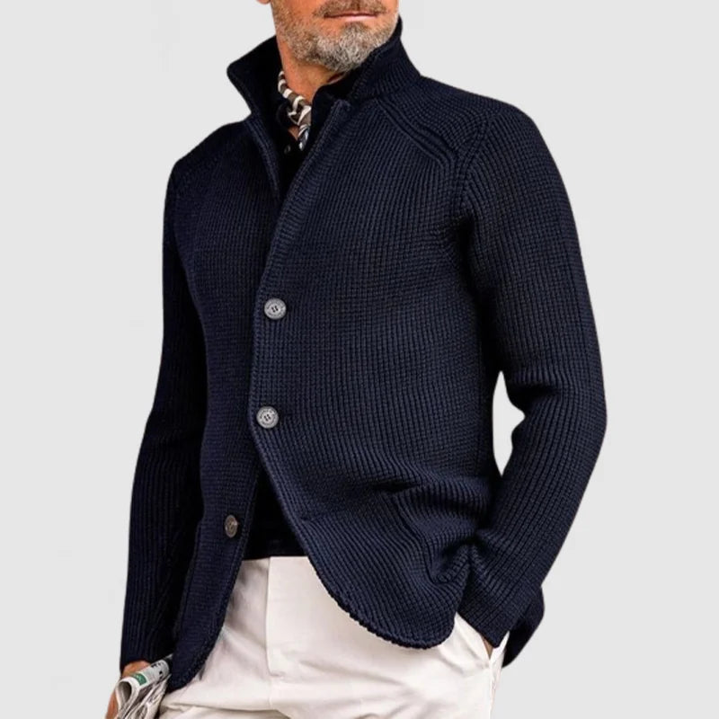 Men's Cardigan with Buttons