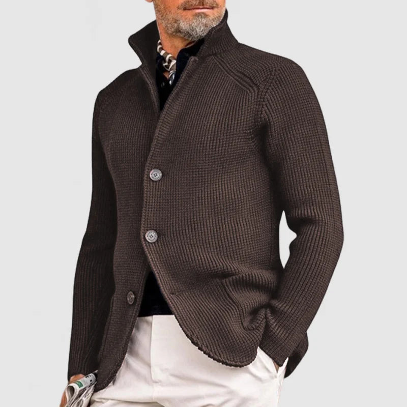 Men's Cardigan with Buttons