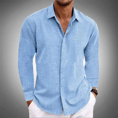 Men's Linen Breathable Casual Shirt 1