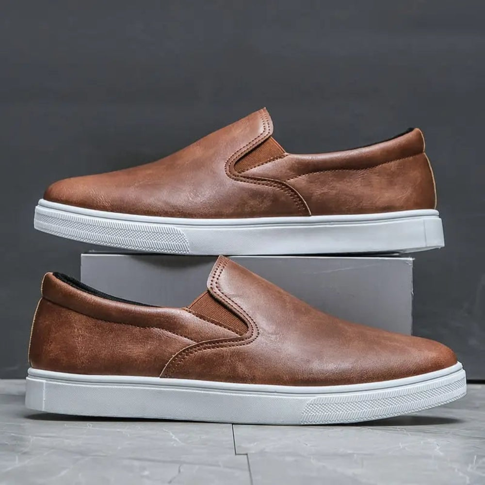 Men's Loafers Flexible Elastic | Casual Dress Loafers 2