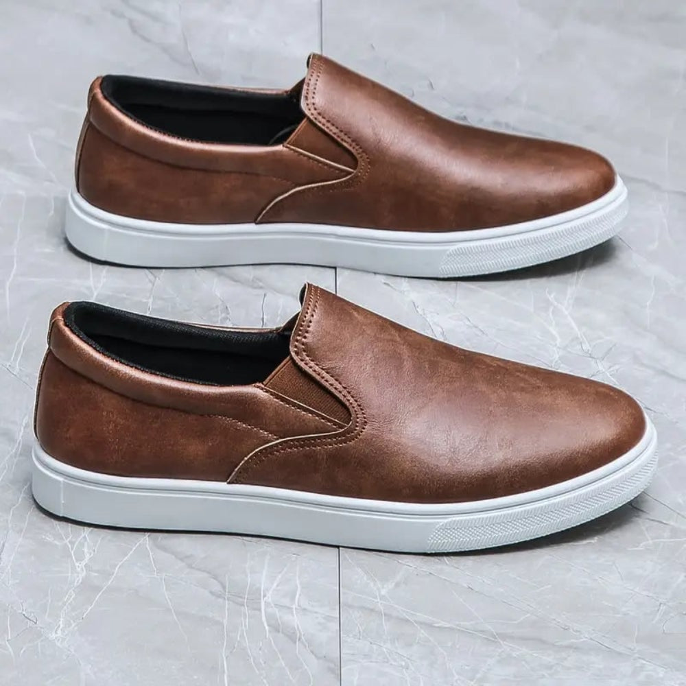 Men's Loafers Flexible Elastic | Casual Dress Loafers 3