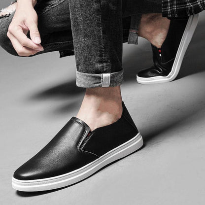 Men's Loafers Flexible Elastic | Casual Dress Loafers 4