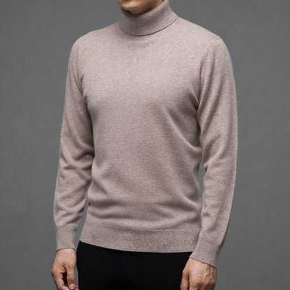 Men's Slim Fit Turtleneck Sweater Warm Long Sleeve