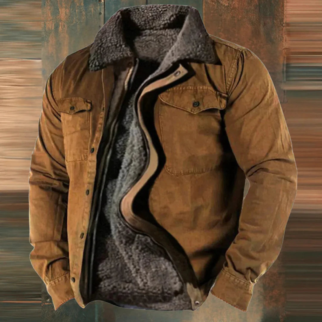 Men's Sherpa Lined Utility Jacket 1